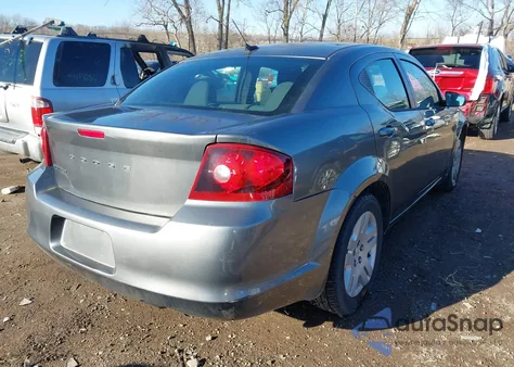 2012 Dodge Avenger Se z USA, uszkodzony, nr VIN 1C3CDZABXCN185966